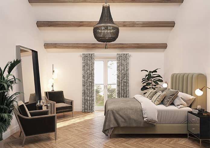 Cyrus Crushed Velvet, Latte - Made to Measure Curtains - Image 14